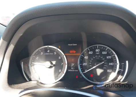 2017 Acura Tlx Technology Package z USA, uszkodzony, nr VIN 19UUB2F50HA003532